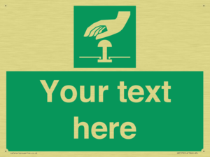 Custom Safe condition: Emergency stop button